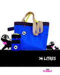 21A sac pliable bleu roy 14 litres 