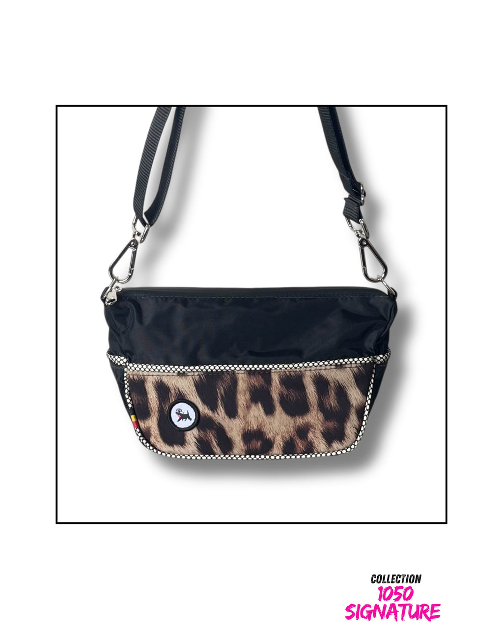 Sac mini besace | léopard | 1050 Signature