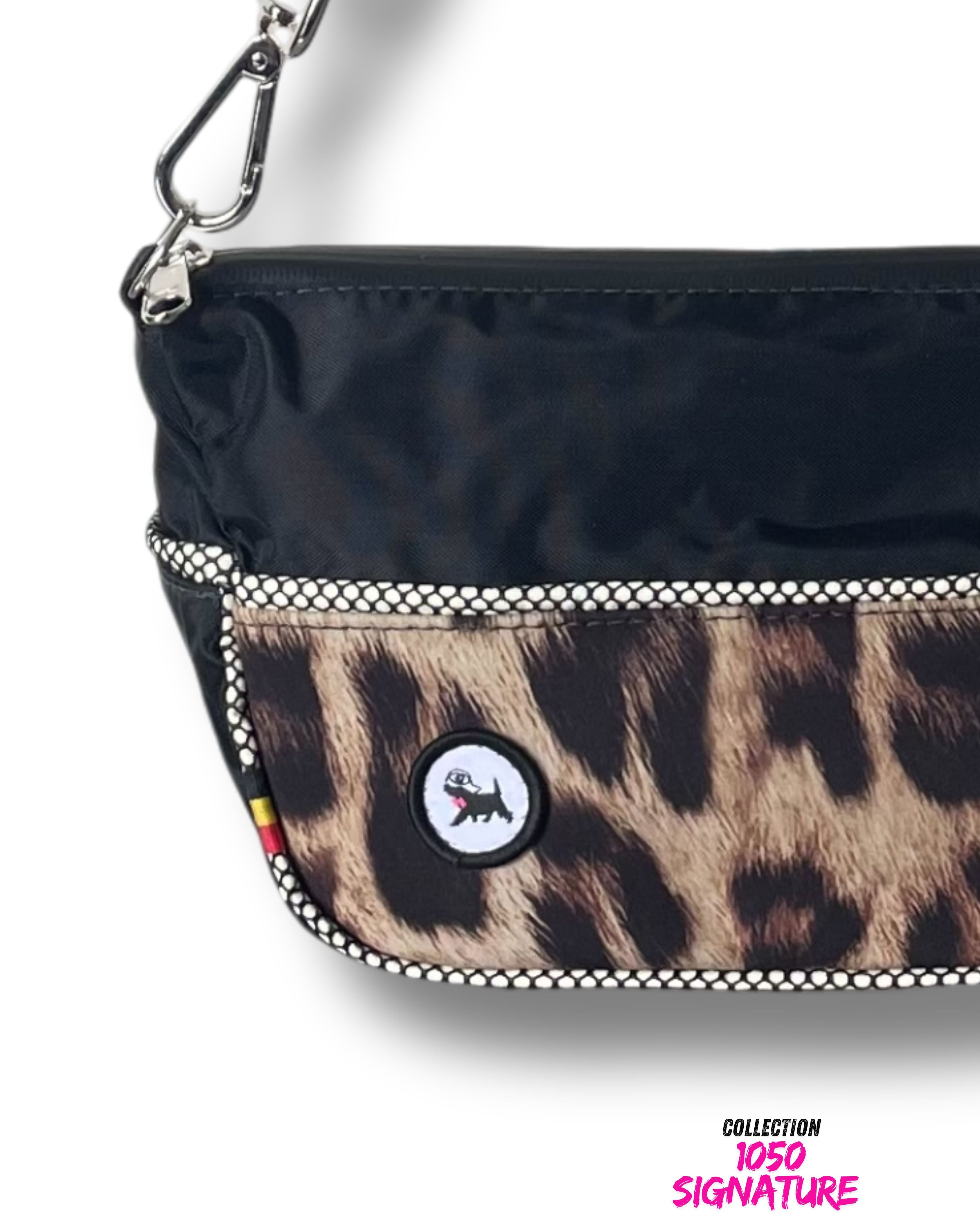 Sac mini besace | léopard | 1050 Signature