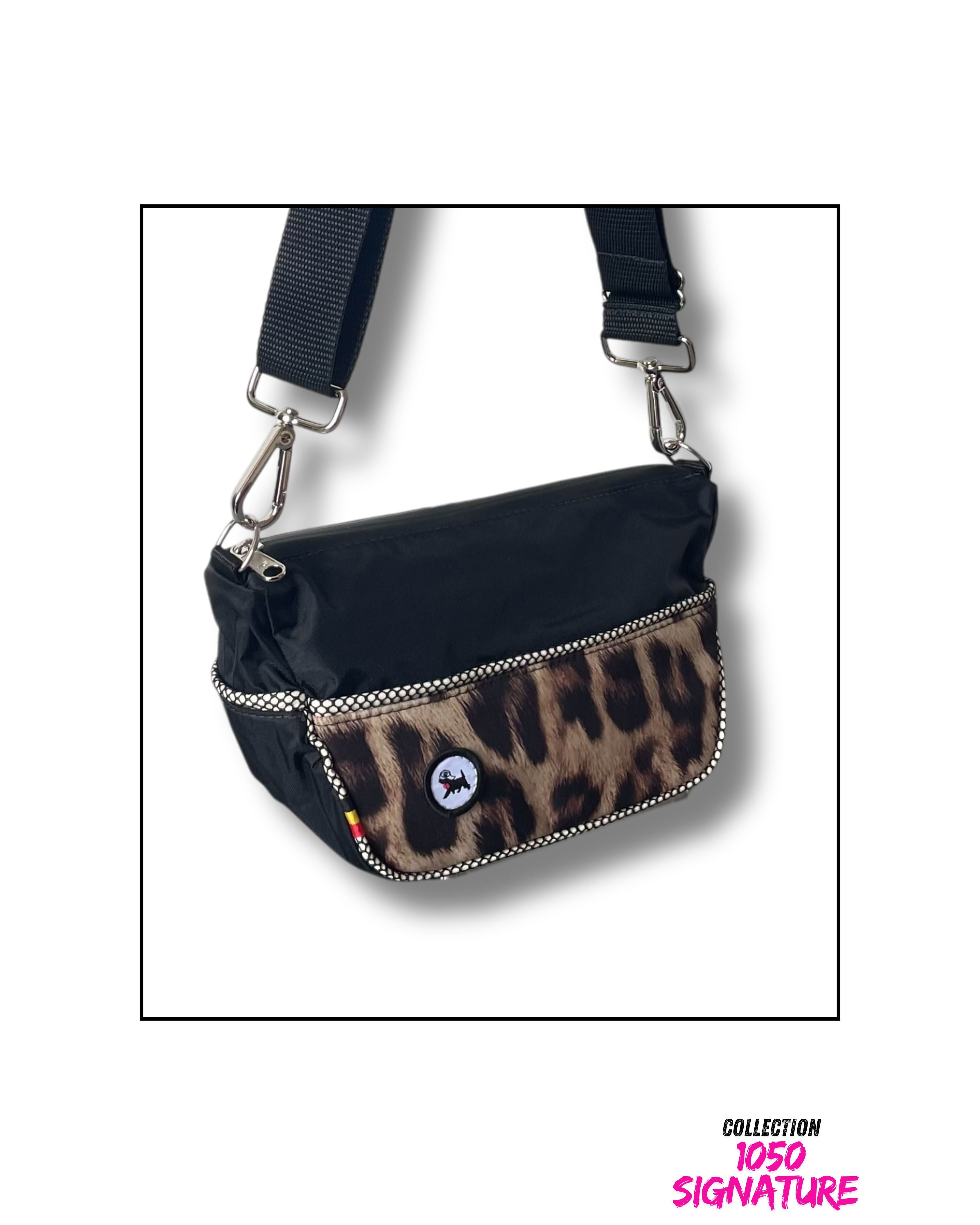 Sac mini besace | léopard | 1050 Signature