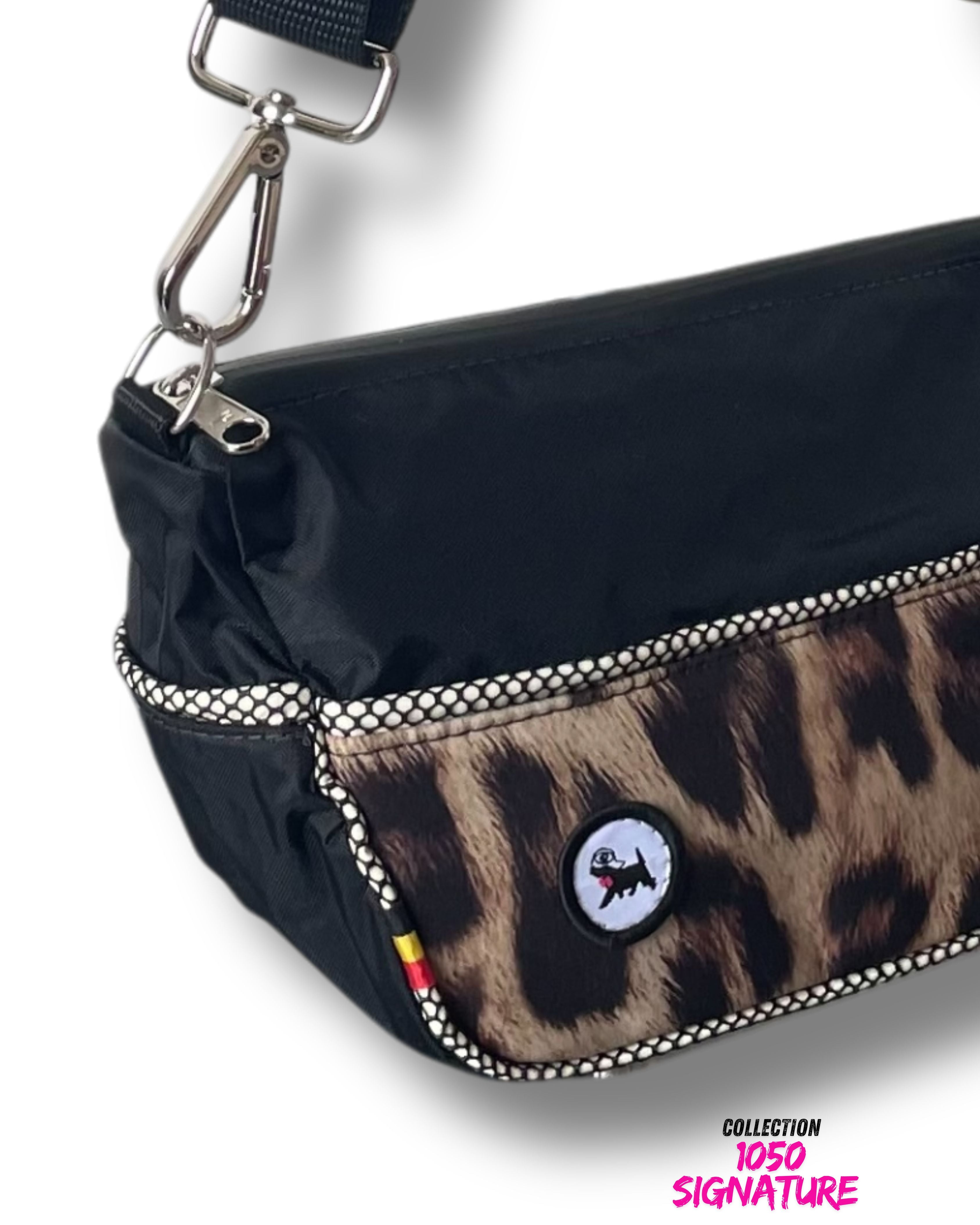 Sac mini besace | léopard | 1050 Signature