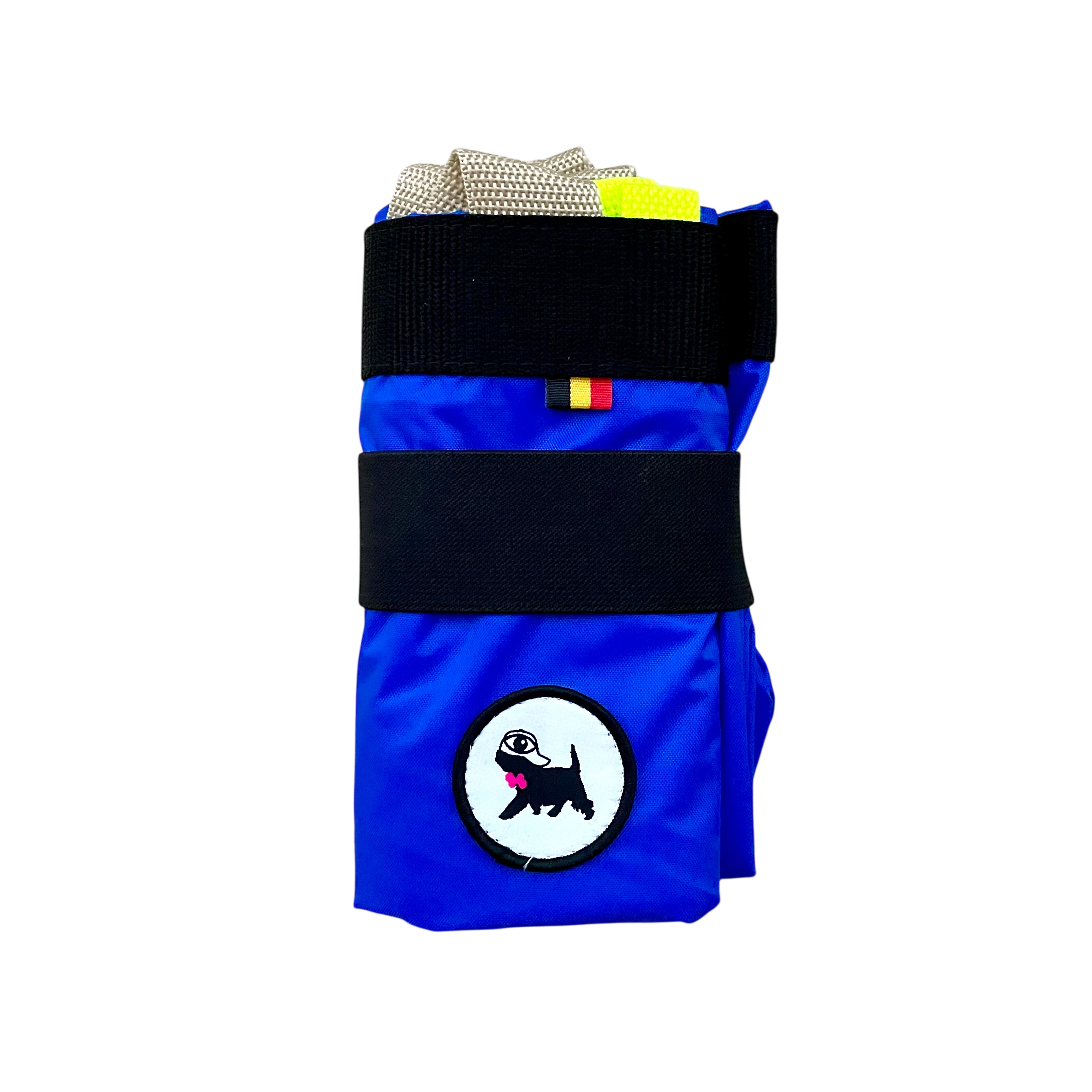 Sac de courses L, pliable, bleu roy