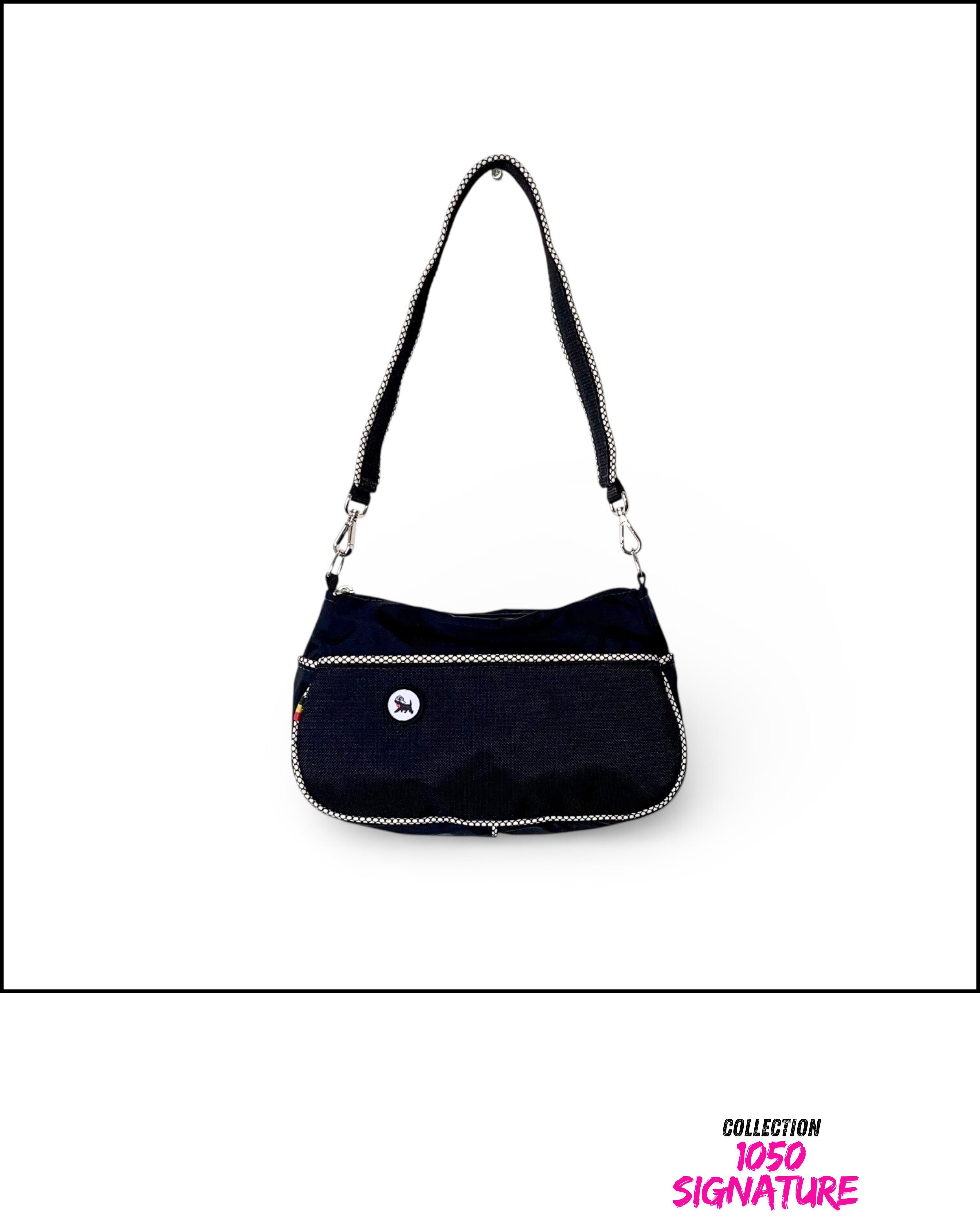 21A La collection 1050 Signature sac à main noir 