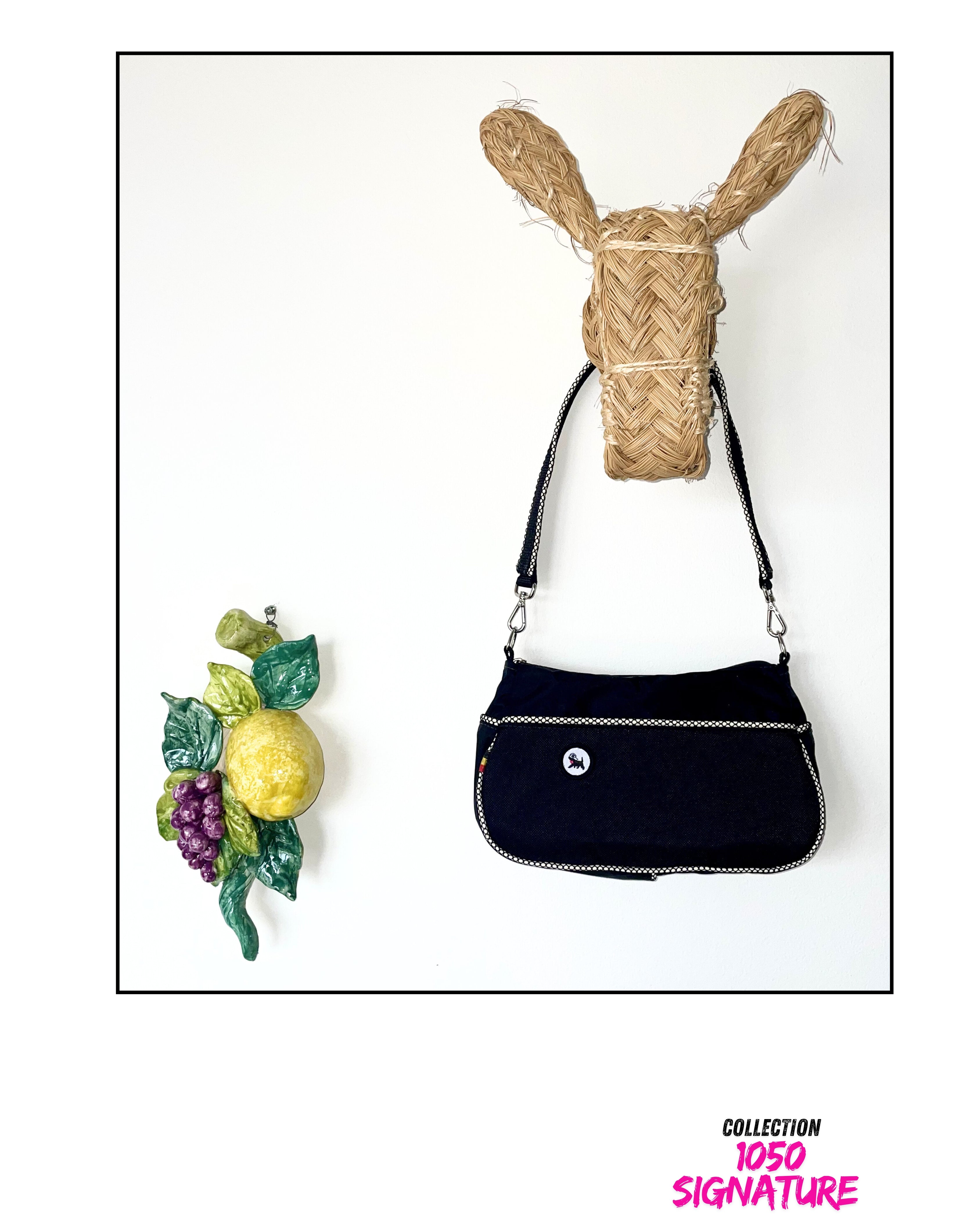 Sac à main noir | 1050 Signature