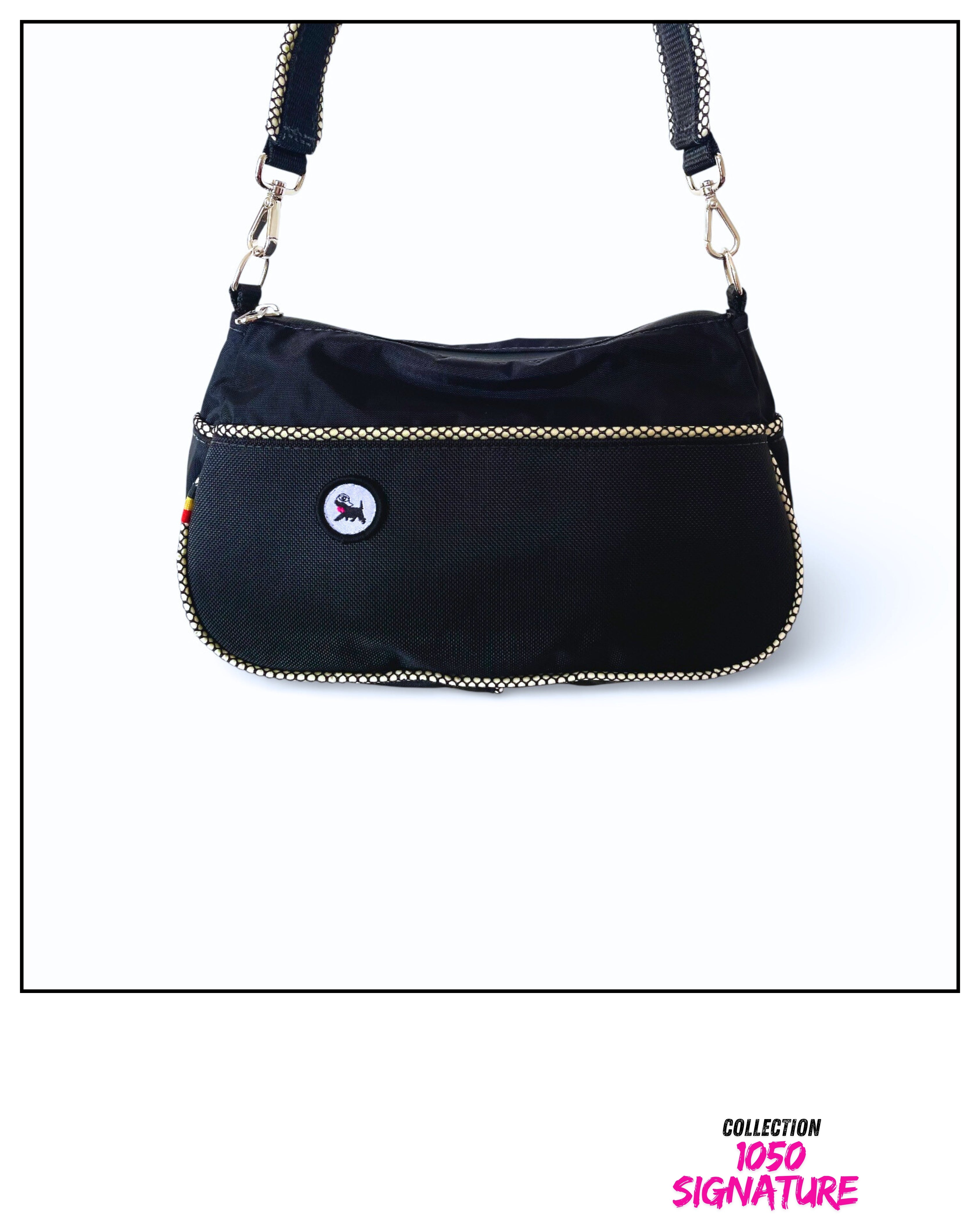 21A La collection 1050 Signature sac à main noir 